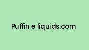 Puffin-e-liquids.com Coupon Codes