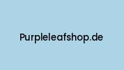 Purpleleafshop.de Coupon Codes