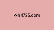 Pxh4725.com Coupon Codes