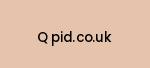 q-pid.co.uk Coupon Codes