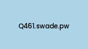 Q461.swade.pw Coupon Codes