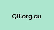 Qff.org.au Coupon Codes