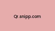 Qr.snipp.com Coupon Codes