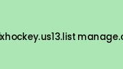 Qstixhockey.us13.list-manage.com Coupon Codes