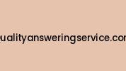 Qualityansweringservice.com Coupon Codes