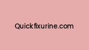 Quickfixurine.com Coupon Codes