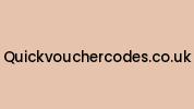 Quickvouchercodes.co.uk Coupon Codes