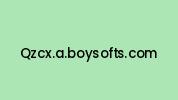 Qzcx.a.boysofts.com Coupon Codes