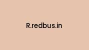 R.redbus.in Coupon Codes