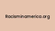 Racisminamerica.org Coupon Codes