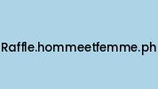 Raffle.hommeetfemme.ph Coupon Codes