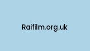 Raifilm.org.uk Coupon Codes