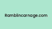 Ramblincarnage.com Coupon Codes