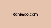 Raniandco.com Coupon Codes