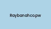 Raybanahco.pw Coupon Codes