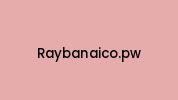 Raybanaico.pw Coupon Codes