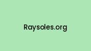 Raysoles.org Coupon Codes