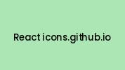 React-icons.github.io Coupon Codes
