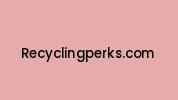 Recyclingperks.com Coupon Codes