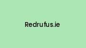 Redrufus.ie Coupon Codes