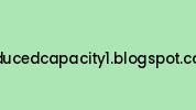 Reducedcapacity1.blogspot.co.uk Coupon Codes
