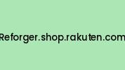 Reforger.shop.rakuten.com Coupon Codes