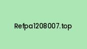 Refpa1208007.top Coupon Codes