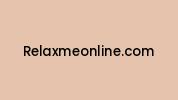 Relaxmeonline.com Coupon Codes