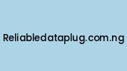 Reliabledataplug.com.ng Coupon Codes