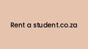 Rent-a-student.co.za Coupon Codes