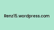 Renz15.wordpress.com Coupon Codes