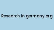 Research-in-germany.org Coupon Codes