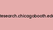 Research.chicagobooth.edu Coupon Codes