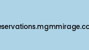 Reservations.mgmmirage.com Coupon Codes
