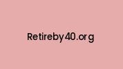 Retireby40.org Coupon Codes