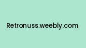 Retronuss.weebly.com Coupon Codes