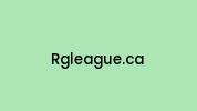 Rgleague.ca Coupon Codes