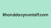 Rhonddacynontaff.com Coupon Codes