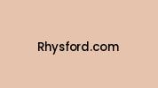 Rhysford.com Coupon Codes