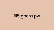 Ri5.gbera.pw Coupon Codes