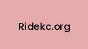 Ridekc.org Coupon Codes