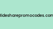 Ridesharepromocodes.com Coupon Codes