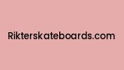 Rikterskateboards.com Coupon Codes