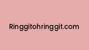 Ringgitohringgit.com Coupon Codes