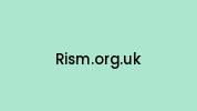 Rism.org.uk Coupon Codes