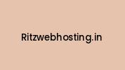 Ritzwebhosting.in Coupon Codes