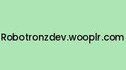 Robotronzdev.wooplr.com Coupon Codes