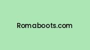 Romaboots.com Coupon Codes