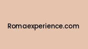 Romaexperience.com Coupon Codes