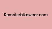 Romsterbikewear.com Coupon Codes